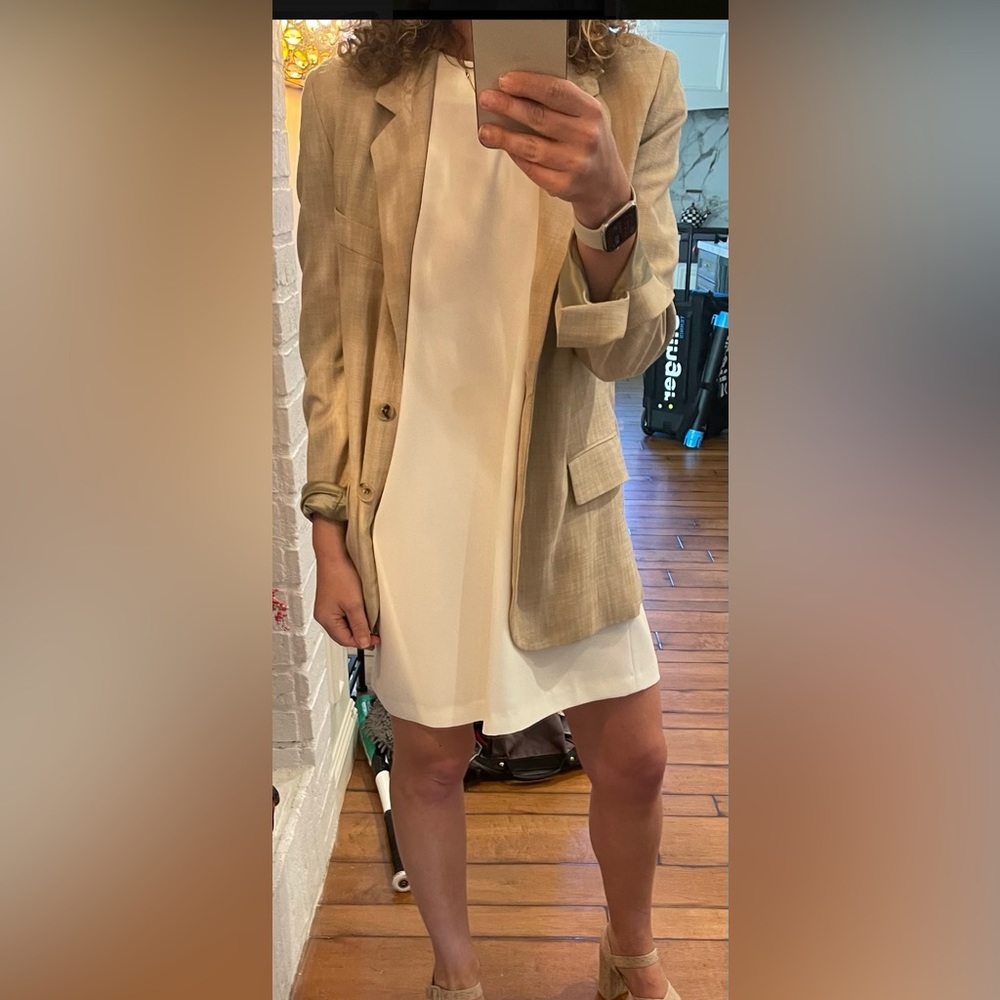 Iro White Shift Dress